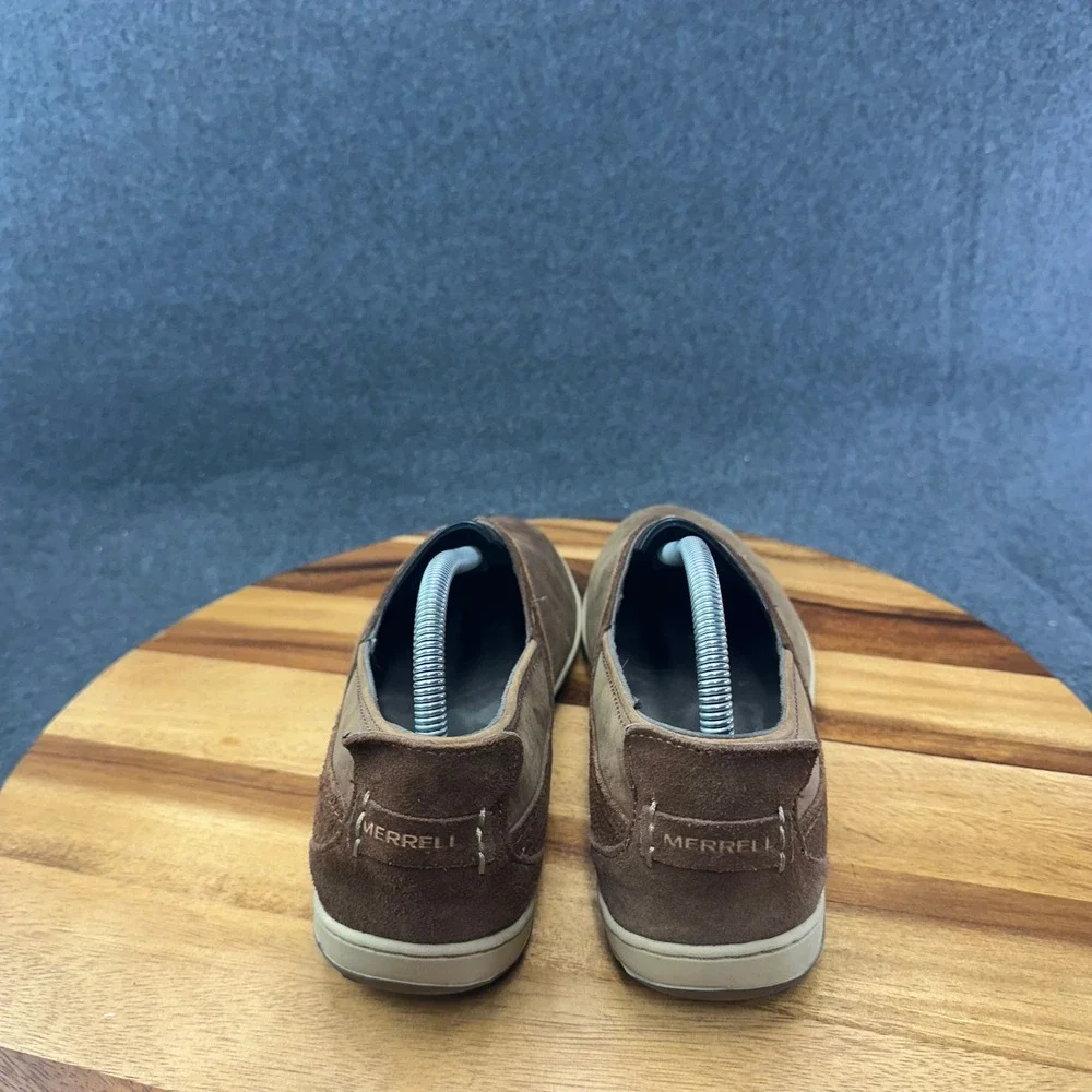 Merrell Ashland Womens Size 11 Brown Casual Slip On Flats Shoes Loafers J42788